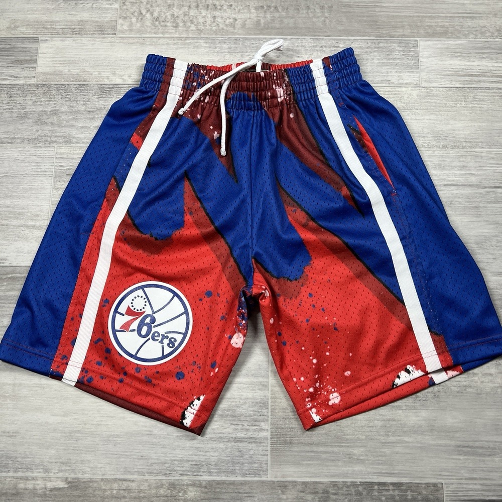Mitchell & Ness NBA Philadelphia 76ers Size Small Hyper Hoops Swingman Shortsβ